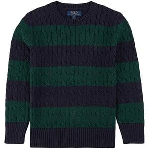 Kids - Ralph Lauren Striped Knit Sweater Navy 13-14 Years - Jumpers and knitwear - 13-14 years - Navy - Junge