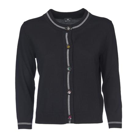 Paul Smith, Knitwear Czarny, Kobieta, Rozmiar: S