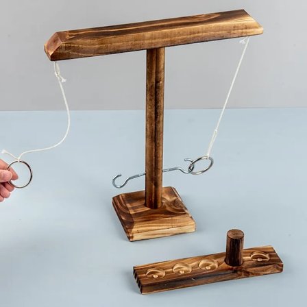 Ring kast spill for barn voksne hjemme fest drikke spill hurtig håndholdt tre brett spill