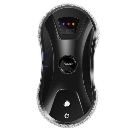 Fjernbetjening Vinduespudser Robot, 5m Ledning, Avanceret Sikkerhedssystem,Sort, EU, Ja