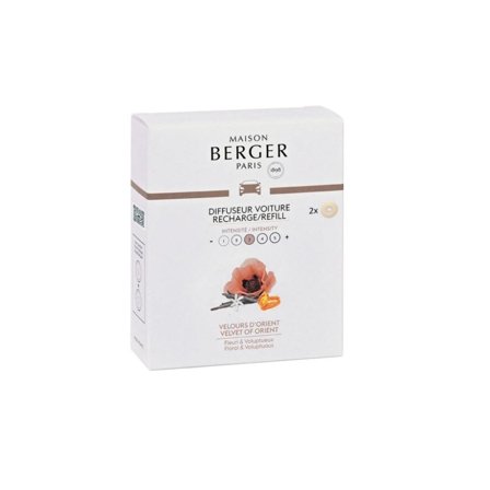 Maison Berger Paris Diffuseur Voiture Recharge Velours d'Orient 1x2pz - Profumo per Automobile