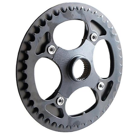 Jinzhaolai Ny 42t Bafang Mid Motor Kjedehjul Kjedering Kompatibel For M400 M300 M200 M215 M410 M315 Elektriske Sykkel Deler Drop Shipping