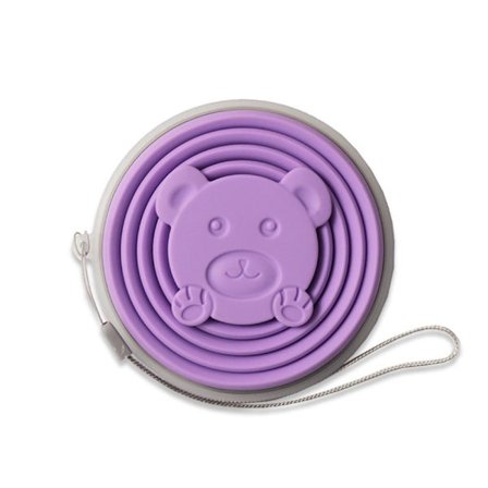 Silikon Vikkopp Kaffekoppar LILA - high quality