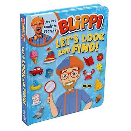 Blippi: Låt oss titta och hitta [Kartongbok][HK]
