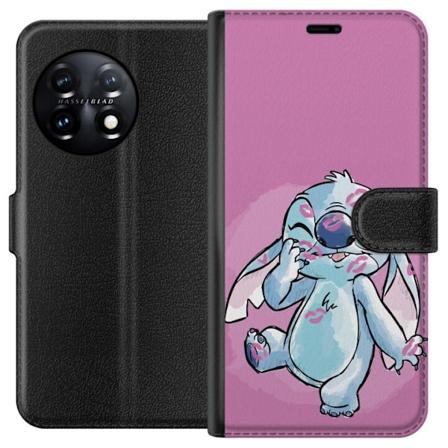 OnePlus 11 Plånboksfodral Stitch Puss