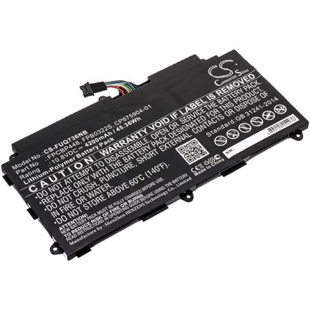 Batteri til bærbar PC for Fujitsu Stylistic Q737, Stylistic Q775
