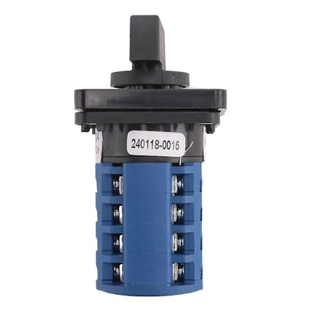 Drejekontakt On-Off-on 3 Positioner 4 Faser 20A 500V Dobbelt Hastighed Motor Kontakt Lille Plade Changeove