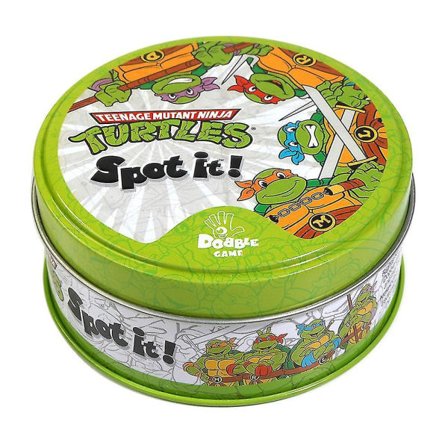Tegnede Spot It Matchende Kortspil Logisk Ræsonnement Øvelse Brætspil Gave til Børnedag Ninja Turtles