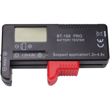 (BT-168 PRO) Universal Digital Batteritestare Volt Checker, Digital Batteritestare, Knappcellsbatterier