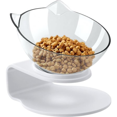 Skridsikker madskål til katte og små hunde (1 stk.)