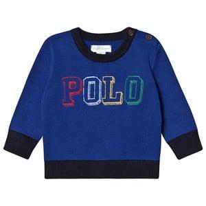 Kids - Ralph Lauren Blue POLO Knitted Sweater 12 months - Jumpers and knitwear - 12 months - Blue