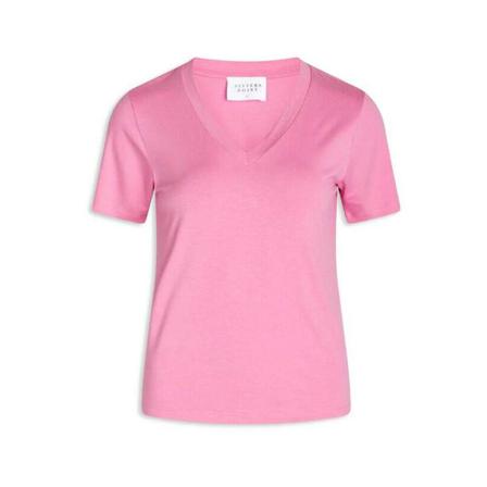 Sisters Point Pidan-SS T-Shirt Pink, Dame T-shirts, Størrelse: L