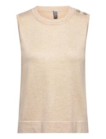 Cuannemarie Vest Beige Culture