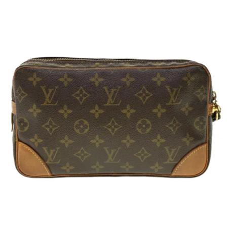 Louis Vuitton Vintage, Brown Canvas Louis Vuitton Marly Dragonne Bruin, Dames, Maat:ONE Size