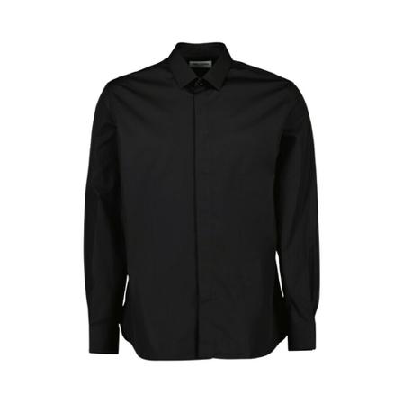 Saint Laurent, Formal Shirts Zwart, Heren, Maat:XL