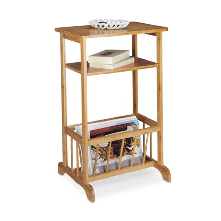 Sidebord med magasinholder