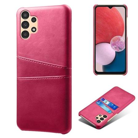 Samsung Galaxy A13 4G skal med korthållare - Rosa Rosa