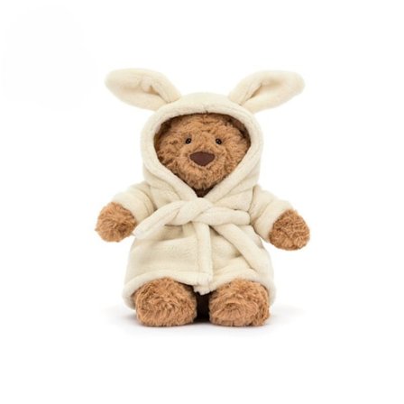 Jellycat Gosedjur Bartholomew Badekåbe Bjørn.28cm