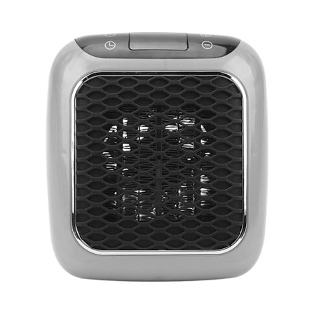 Kannettava sähköinen lämmitin kaukosäätimellä - 800W, 12 tunnin ajastimella, LED-näyttö - EU-pistoke 220V