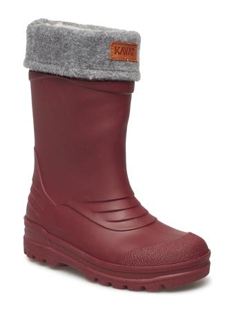 Gimo Wp Shoes Rubberboots High Rubberboots Lined Rubberboots Rød Kavat