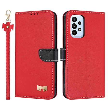 Metallirusetti Nahkainen Puhelinkotelo Käsiremmi-Perfetillä