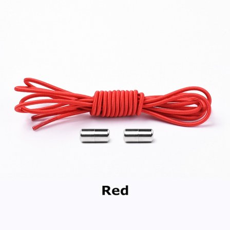 Smidiga Elastiska Skosnören (Metall Lås)