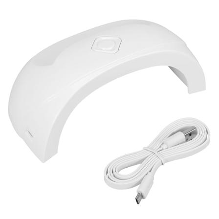 Mini UVLED-kynsilakkakuivain - Gel-lakkojen kovettuslaite kynsikoristeluun, USB-lataus