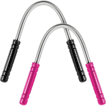 2-pak ansigts epilator fjeder øjenbryn ansigts epilator trådning værktøj til at fjerne hår på overlæben, hage, kinder og hals til kvinder eller mænd