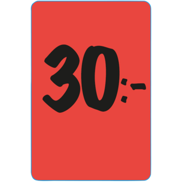 Etikett 30 NOK