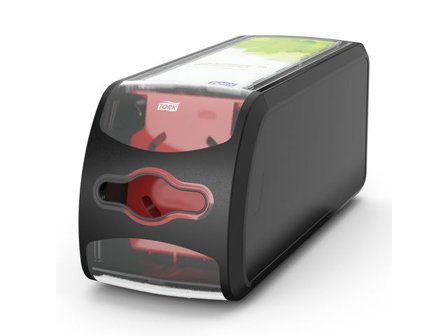TORK Dispenser Xpressnap N14 Fit Signature Line svart - Lyreco - Kök och servering - Servetter och dukar - Servettdispenser