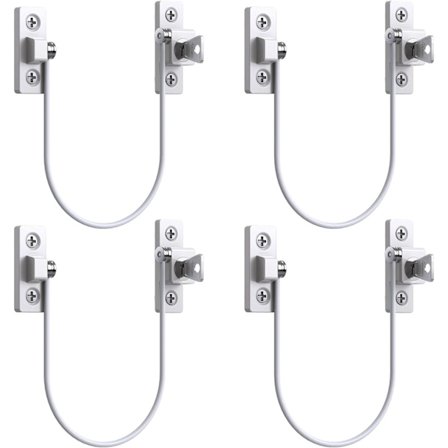 4 stk. Vindue Begrænser Vindue Dør Begrænser Lås Fenetre UPVC