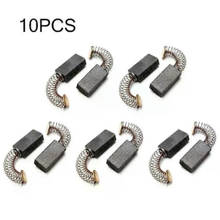 2 st/10 st 5x8x155 mm kolborstar elektrisk motor grafitborste för Bosch borr skruvdragare såg vinkelslip ersättning