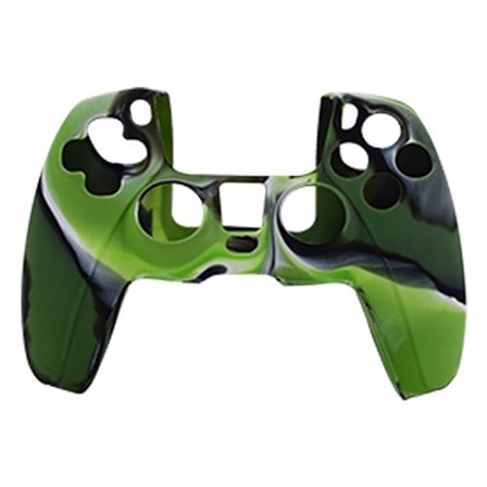 Sony PlayStation 5 - PS5 silikonfodral - Kamouflage Grön