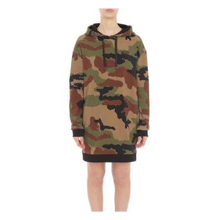 Moschino, Hoodies Groen, Dames, Maat:M