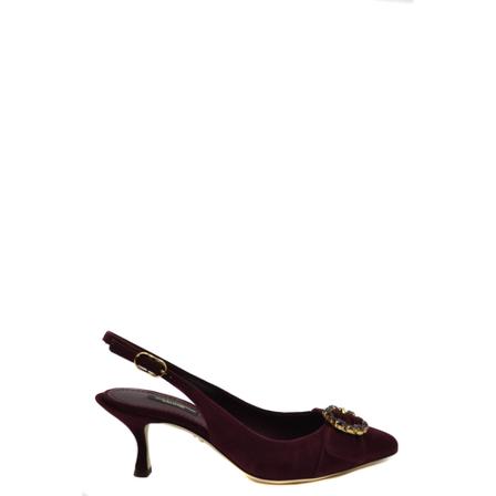 Dolce & Gabbana decollete , Bruin , Dames , Maat: 37 1/2 EU Pumps