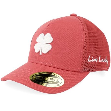 Black Clover - Orange trucker Keps - Hardy 8 Hat Desert Coral A-Frame Trucker @ Hatstore