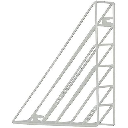 Veggmontert trekant bokhylle jern magasinholder