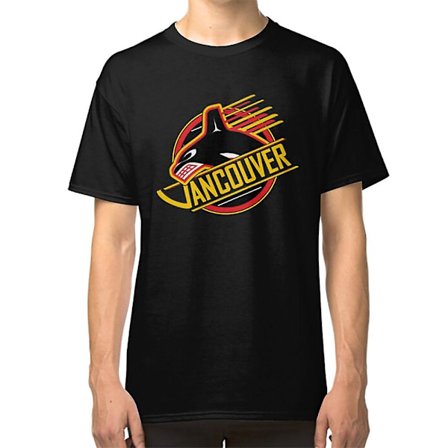 HARVINAISUUS: Vancouver Hockey - Retro Canucks T-paita