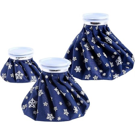 Återanvändbara kylklampar 3-pack [11" 9" 6"] Värme- och kylterapi för knä- och benskador