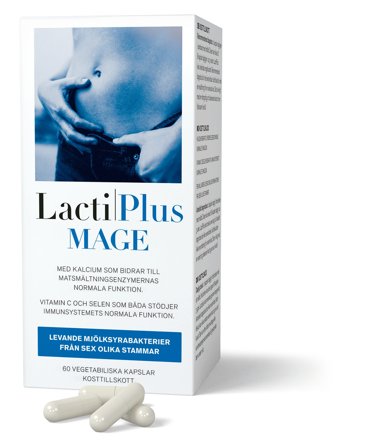 LactiPlus Mage kapsler 60 stk