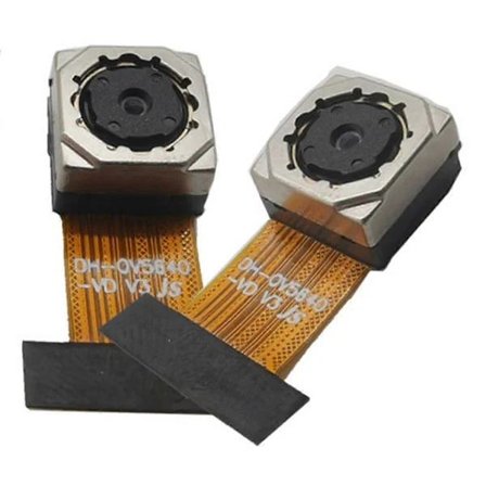 2 kpl/erä OV5640 AF 70 asteen 5MP korkearesoluutioinen kameramoduuli ESP32-CAM-automaattitarkennukselle, pehmeä kortti