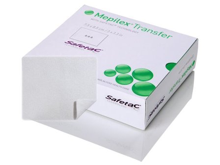 MEPILEX Förband TRANSFER 15x20cm 5/fp - Lyreco - Sjukvård och omsorg - Förband och fixering - Polyuretanskumförband