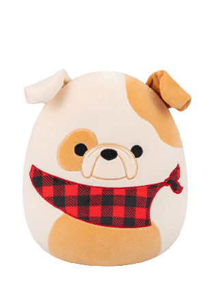Squishmallows Plush Toy Brock Bulldog 30 cm Mjukisdjur Unisex Flerfärgad 30CM