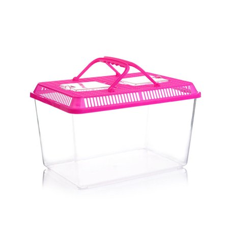 Muovinen akvaario 13*9*9CM 1 kpl Pinkki