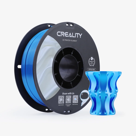 Creality PLA Silk - 1,75MM - 1KG Blå