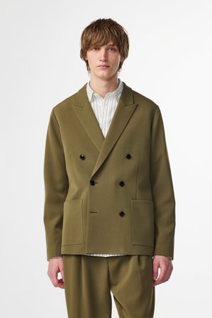 NN.07 Jordin Blazer Herre Grøn Certified Wool