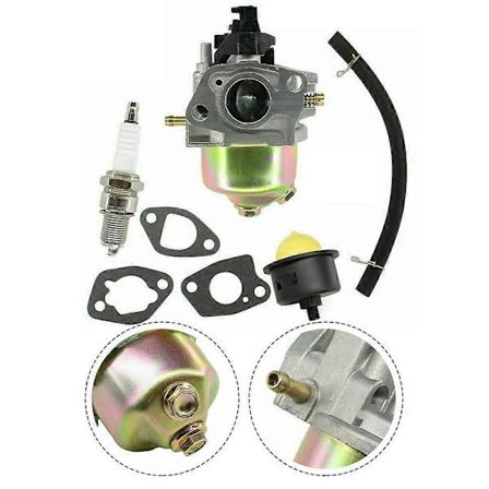 Forgasserkit Tennplugg Pumpe Primer Pakning Slange For Einhell GC-PM 46/1 S GC-PM 51/2 S HW HBM 46 R Gressklipper Hageverktøy (FMY)