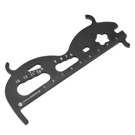 Cykelkedjemätare Slitageindikator Verktyg för Landsvägs-, Mountainbike & MTB-cyklar