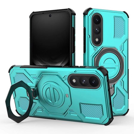 Magnetisk etui til OnePlus Nord 5 5G med roterende metalstøttefod, PC + TPU telefonbagside