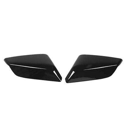 1 par bakspeildeksel 84026842 Venstre Høyre Side Wing Speildeksel for Malibu 2016 til 2020 Glossy Black